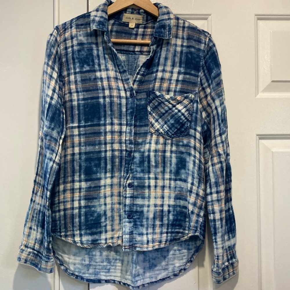 Cloth & Stone flannel shirt size S